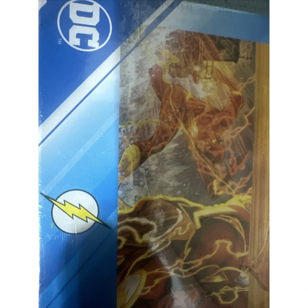 NEW SEALED DC‎ Comics The Flash Superhero AQUA 500 Piece Jigsaw Puzzle UNIQUE!